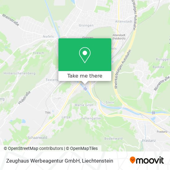 Zeughaus Werbeagentur GmbH map