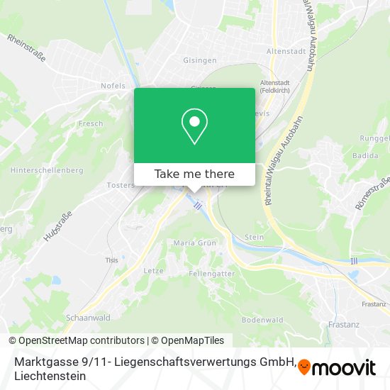 Marktgasse 9 / 11- Liegenschaftsverwertungs GmbH map