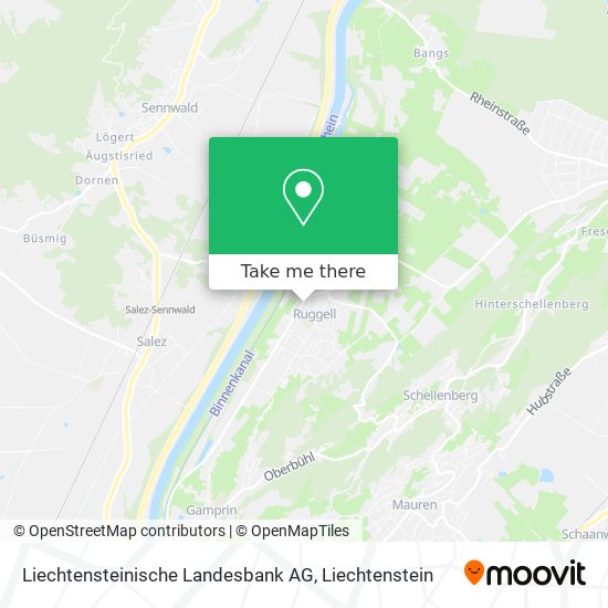 Liechtensteinische Landesbank AG map
