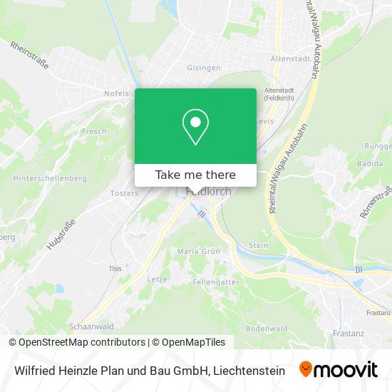 Wilfried Heinzle Plan und Bau GmbH map