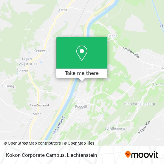 Kokon Corporate Campus map