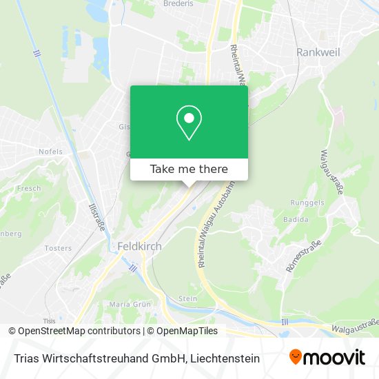 Trias Wirtschaftstreuhand GmbH map