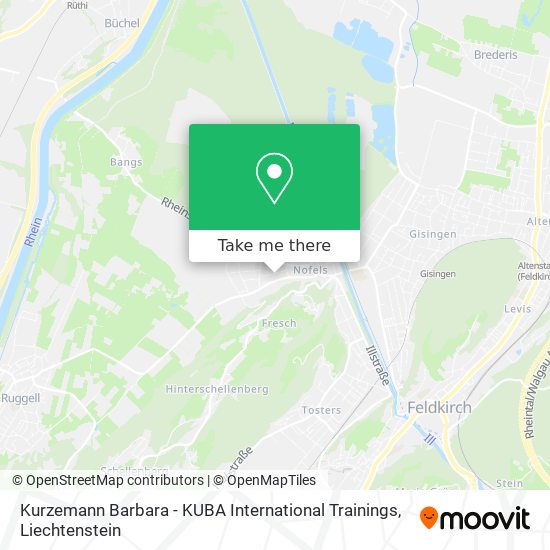 Kurzemann Barbara - KUBA International Trainings map