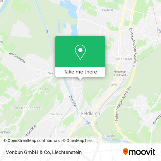 Vonbun GmbH & Co map