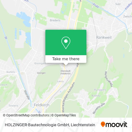 HOLZINGER-Bautechnologie GmbH map