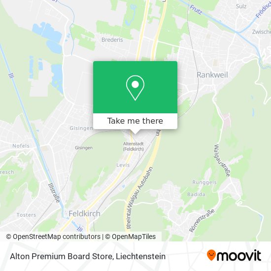 Alton Premium Board Store map
