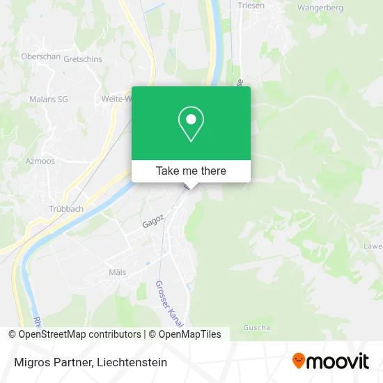 Migros Partner map