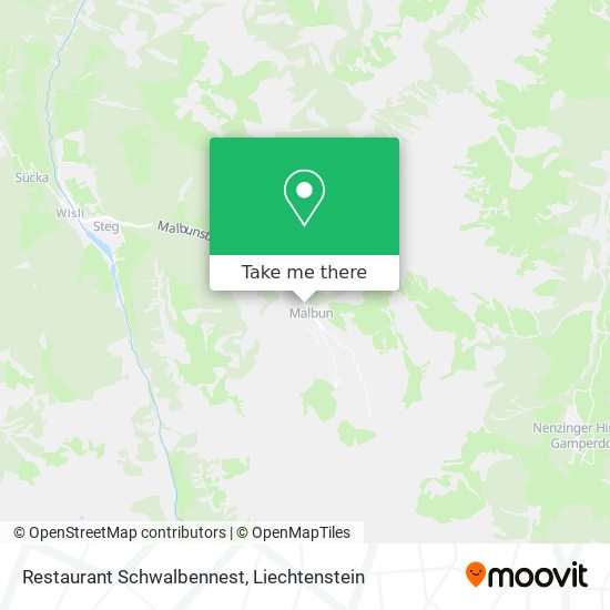Restaurant Schwalbennest map