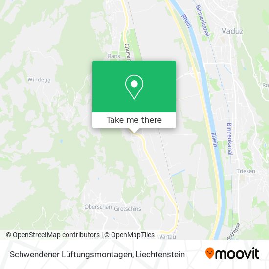 Schwendener Lüftungsmontagen map