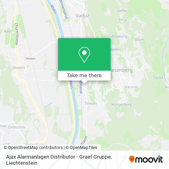 Ajax Alarmanlagen Distributor - Graef Gruppe map