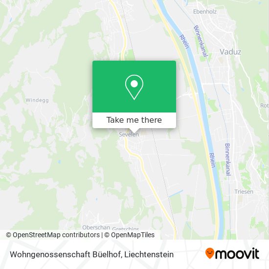 Wohngenossenschaft Büelhof map