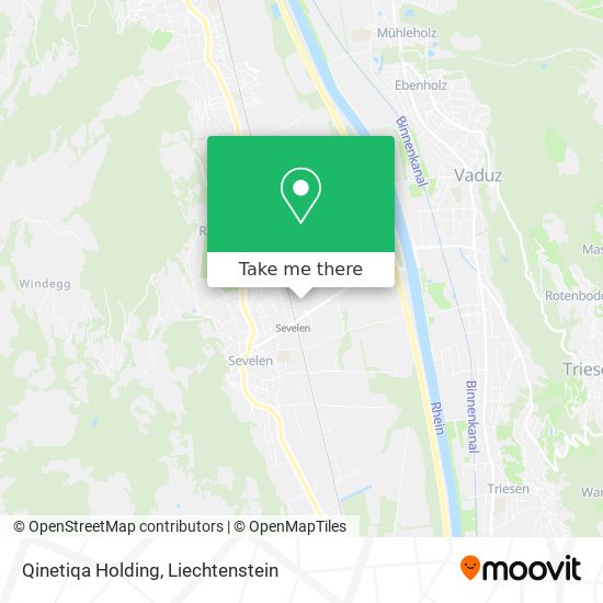 Qinetiqa Holding map