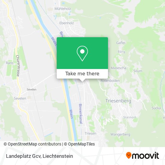 Landeplatz Gcv map