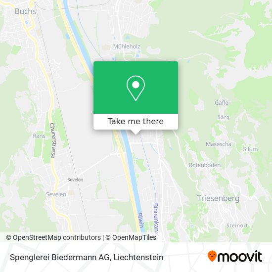 Spenglerei Biedermann AG map