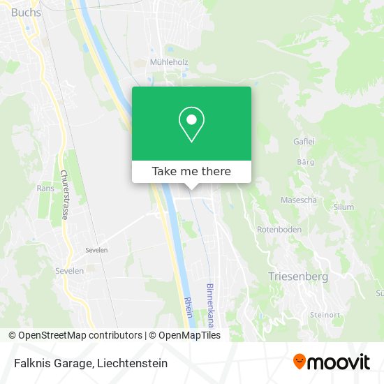 Falknis Garage map