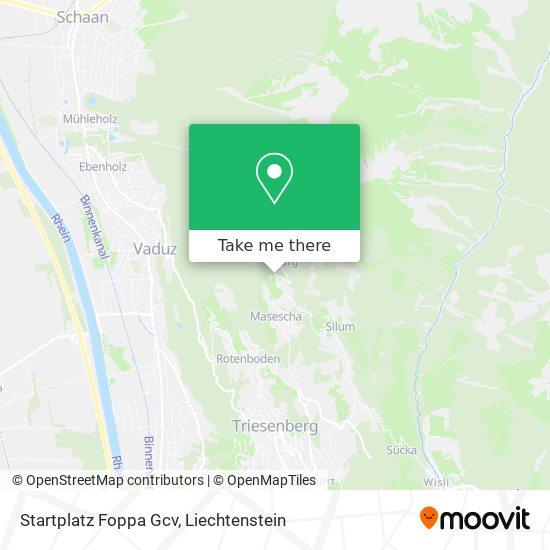 Startplatz Foppa Gcv map