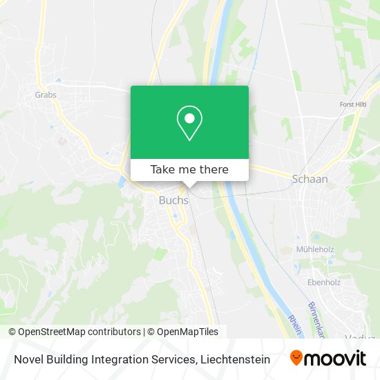 Novel Building Integration Services map