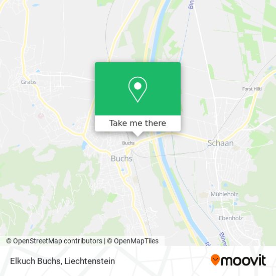 Elkuch Buchs map