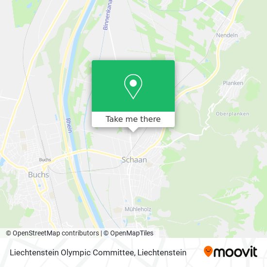 Liechtenstein Olympic Committee map