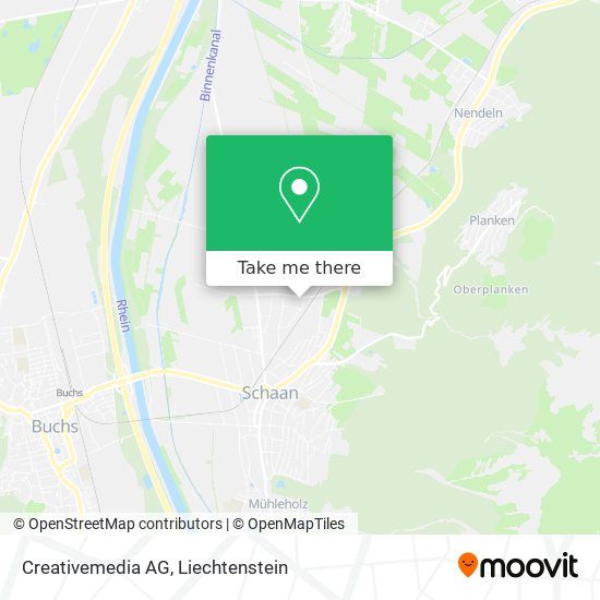 Creativemedia AG map