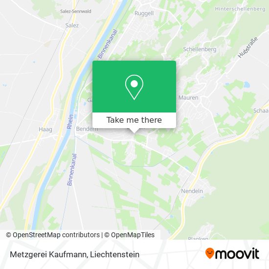 Metzgerei Kaufmann map