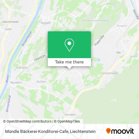 Mündle Bäckerei-Konditorei-Cafe map