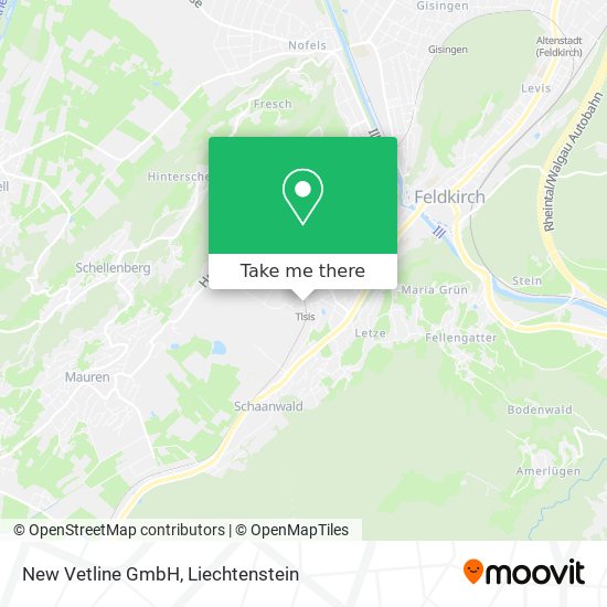 New Vetline GmbH map