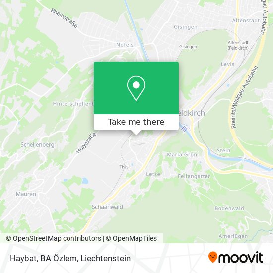 Haybat, BA Özlem map