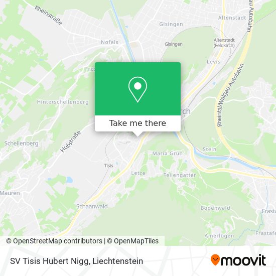 SV Tisis Hubert Nigg map