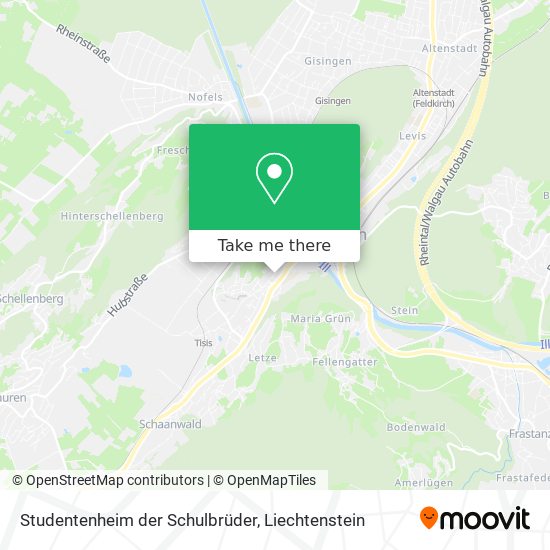 Studentenheim der Schulbrüder map