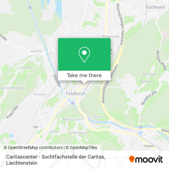 Caritascenter - Suchtfachstelle der Caritas map