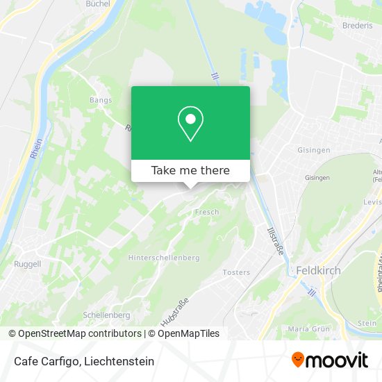 Cafe Carfigo map