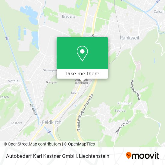 Autobedarf Karl Kastner GmbH map