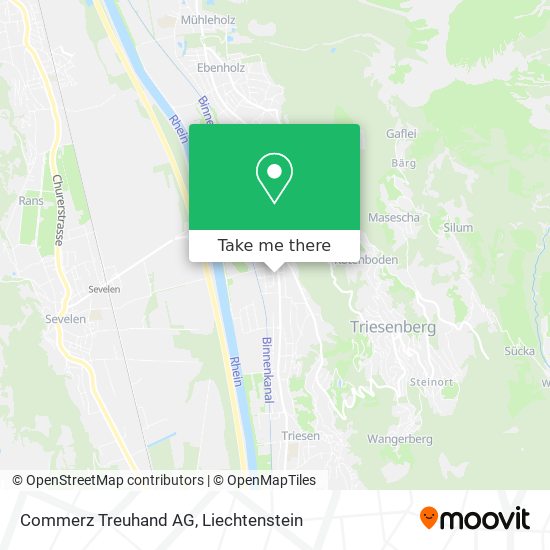 Commerz Treuhand AG map