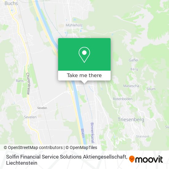 Solfin Financial Service Solutions Aktiengesellschaft map
