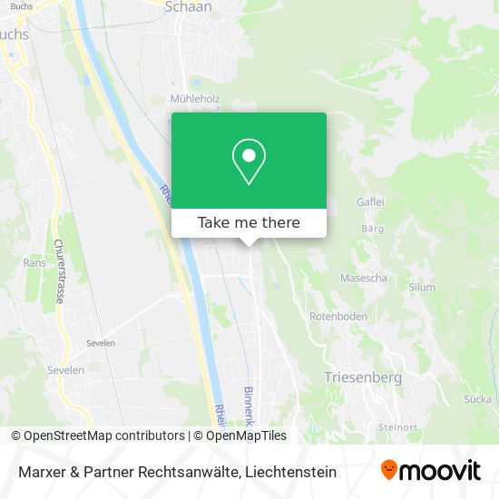 Marxer & Partner Rechtsanwälte map