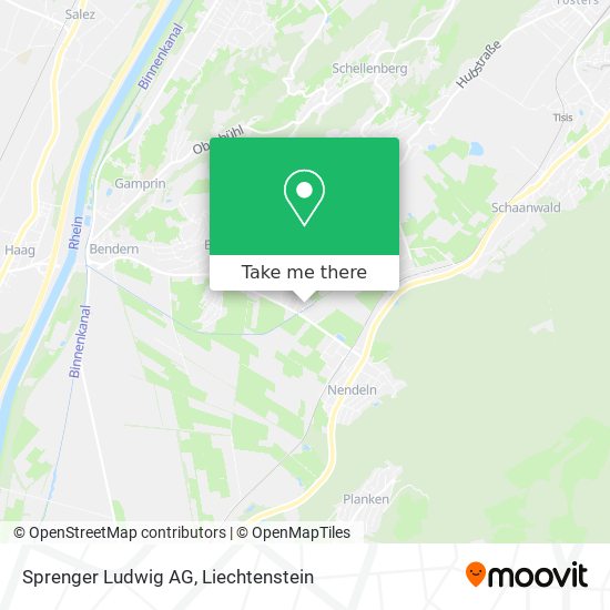 Sprenger Ludwig AG map