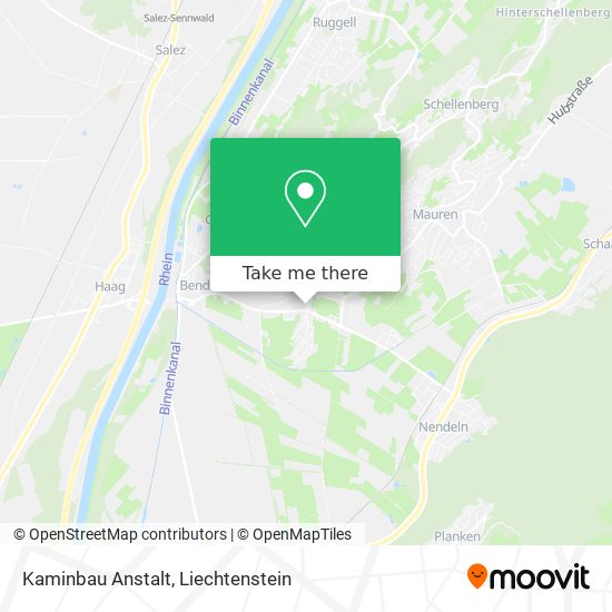 Kaminbau Anstalt map