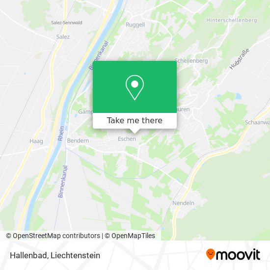 Hallenbad map