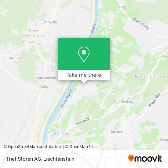 Triet Storen AG map