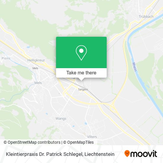 Kleintierpraxis Dr. Patrick Schlegel map