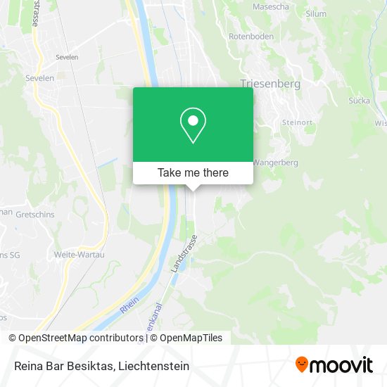 Reina Bar Besiktas map