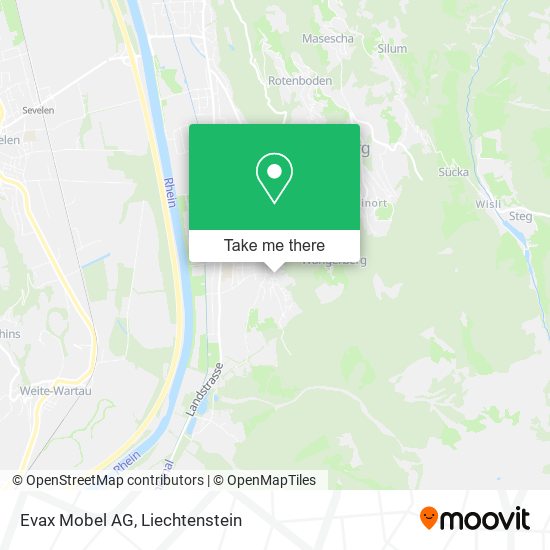 Evax Mobel AG map