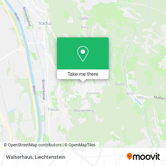 Walserhaus map