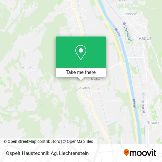 Ospelt Haustechnik Ag map