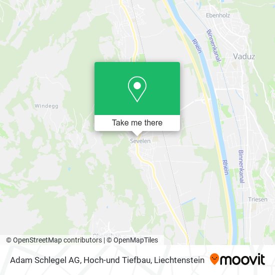 Adam Schlegel AG, Hoch-und Tiefbau map