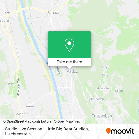 Studio Live Session - Little Big Beat Studios map