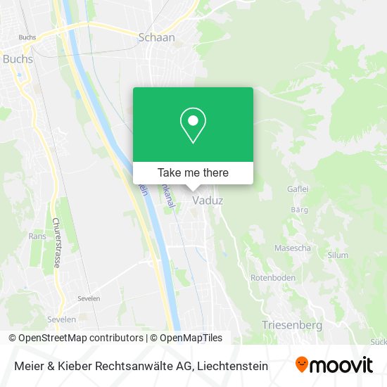 Meier & Kieber Rechtsanwälte AG map
