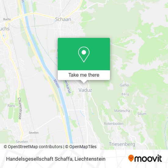 Handelsgesellschaft Schaffa map