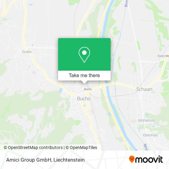 Amici Group GmbH map